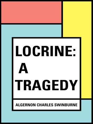 cover image of Locrine